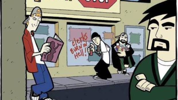 Clerks - an unlikely multimedia franchise