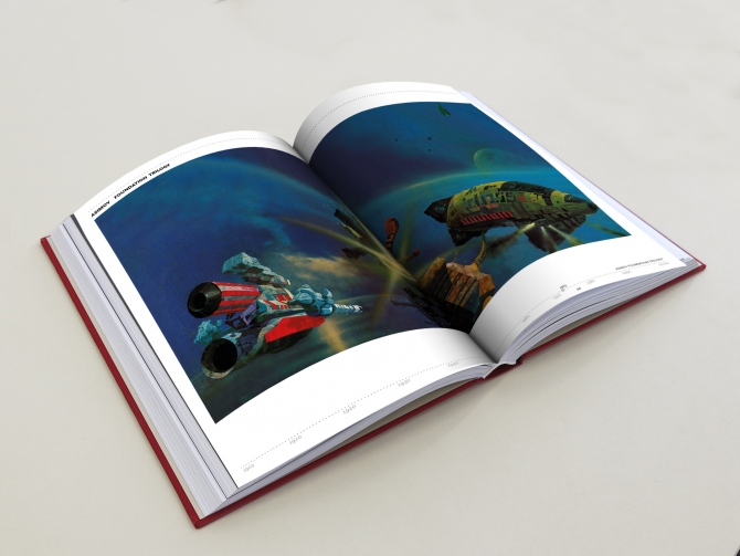 Wonders And Visions: sci-fi cover art book now on Unbound