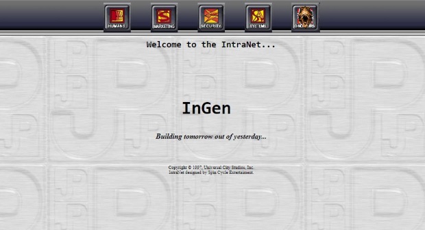 When hackers infiltrated Jurassic Park: The Lost World's website