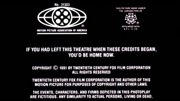 Should cinema audiences stay put for the credits?