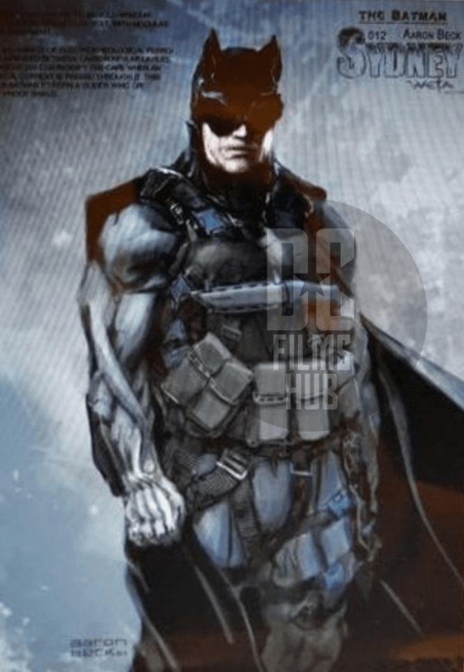Justice League: the Batman costume Armie Hammer would have worn
