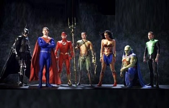 Justice League: the Batman costume Armie Hammer would have worn