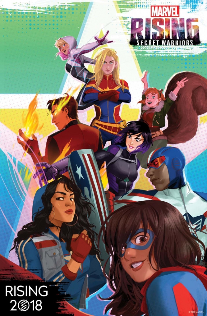 Marvel Rising: Secret Warriors character designs released