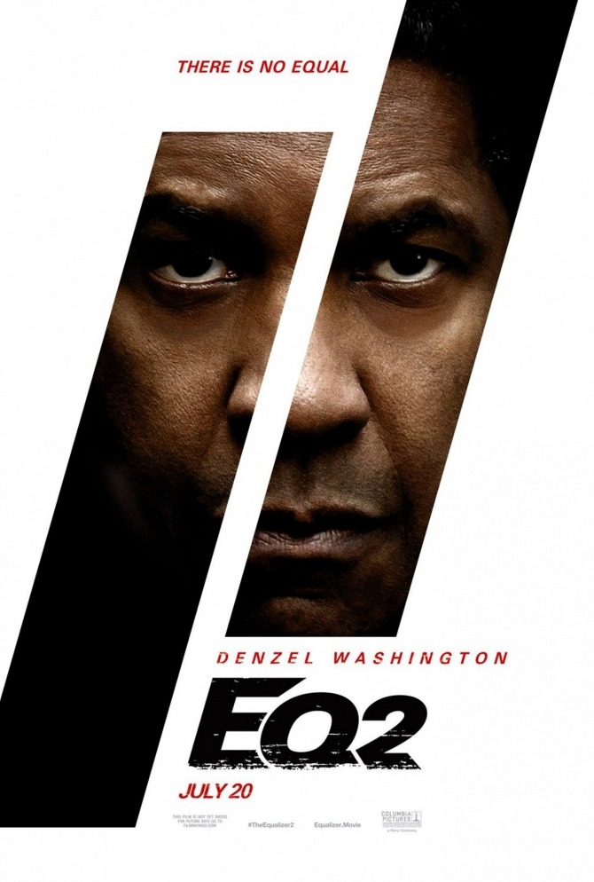 The Equalizer 2: first poster, trailer imminent