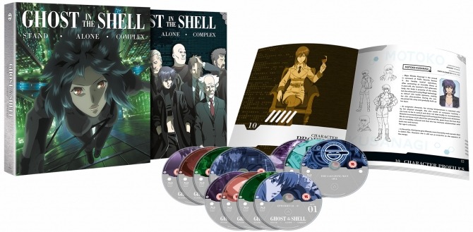 Win! Ghost In The Shell: Stand Alone Complex & Manga prizes