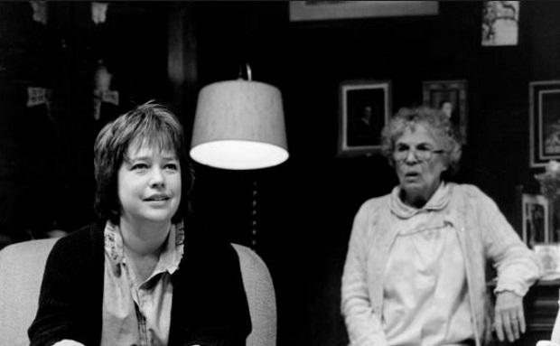 Kathy Bates, and when her stage roles got recast for cinema