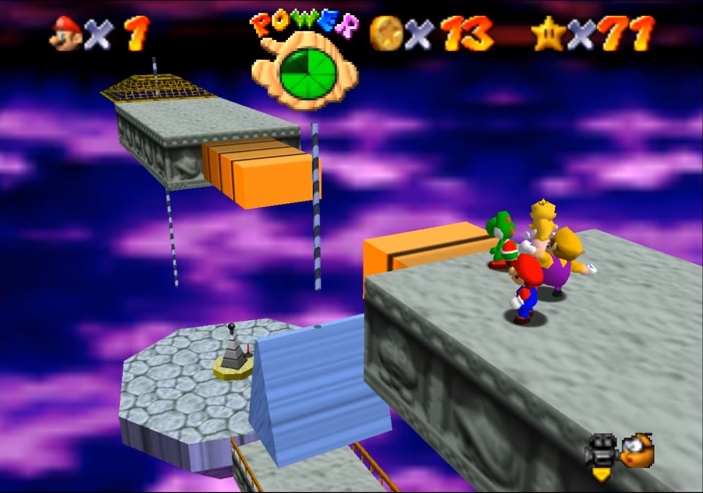 Play a 'Super Mario 64' level online, in HD -- for free