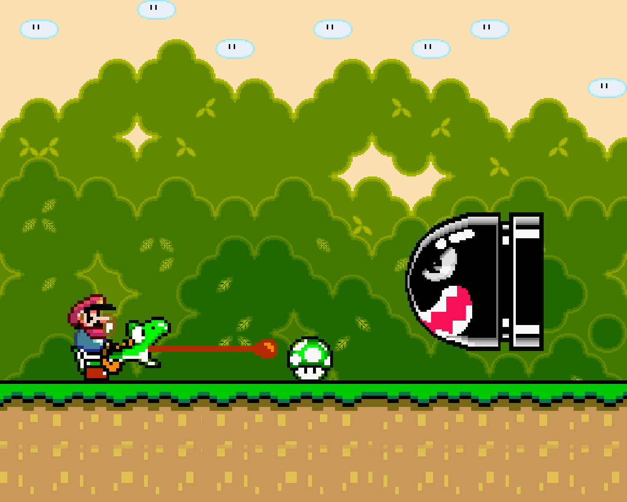 Verdade cruel: Mario soca Yoshi em Super Mario World