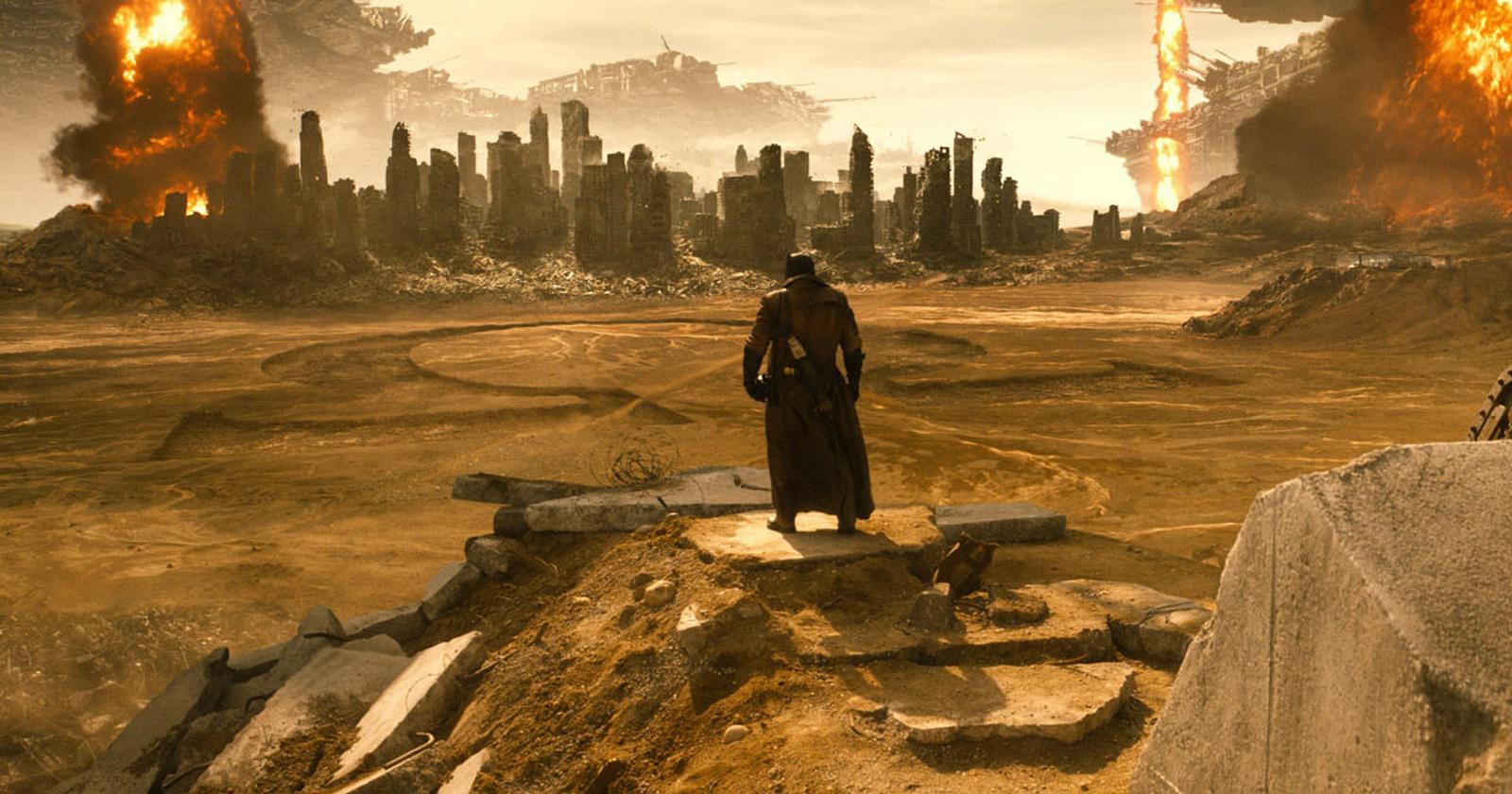 Вселенная зака. Batman DCEU. Маг уходит из города. Глюк уничтожает город.