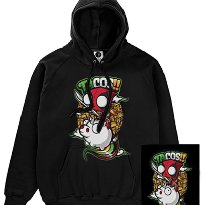 Deadpool loves tacos hoodie