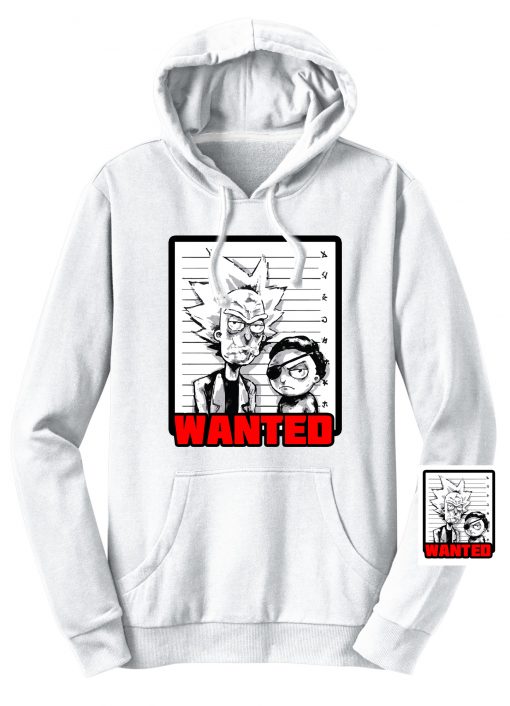Rick and Morty Wanted Hoodie