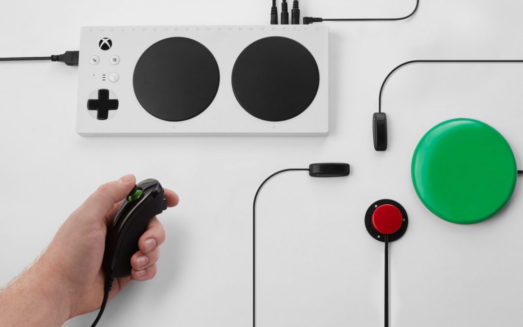Xbox adaptive controller helps disabled people play games