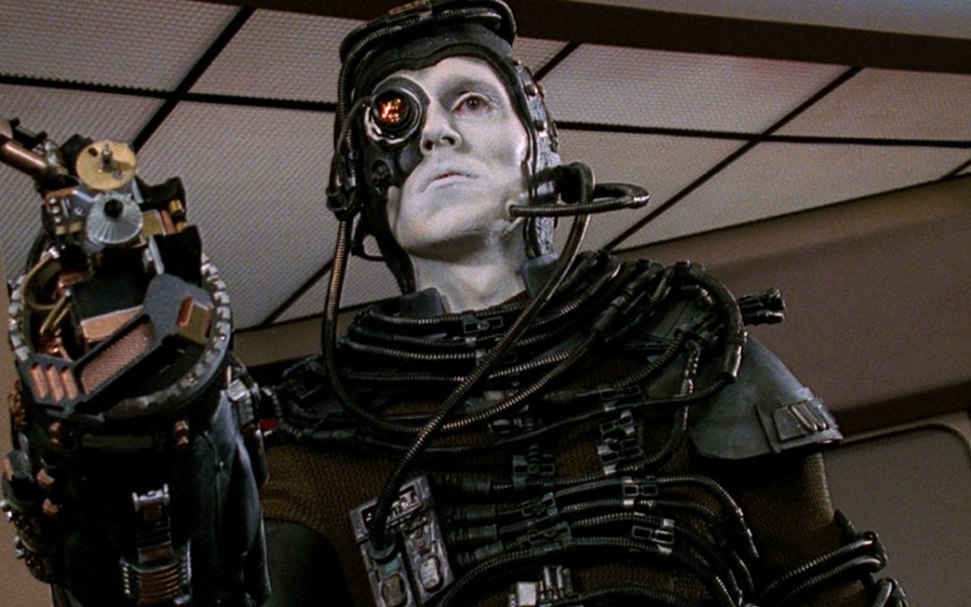 first star trek episode with the borg