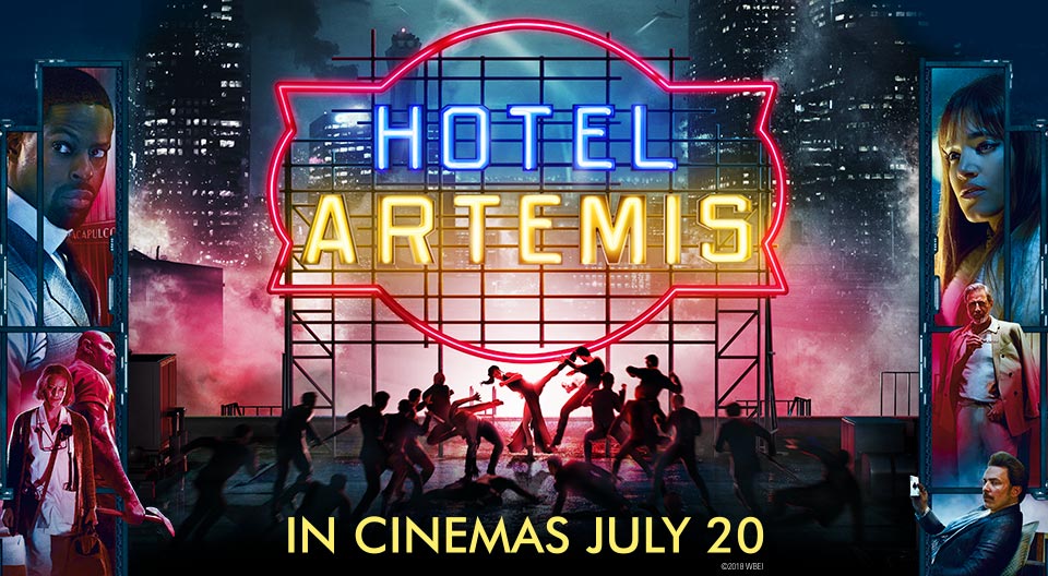 Come and see Hotel Artemis with us, early and for free!