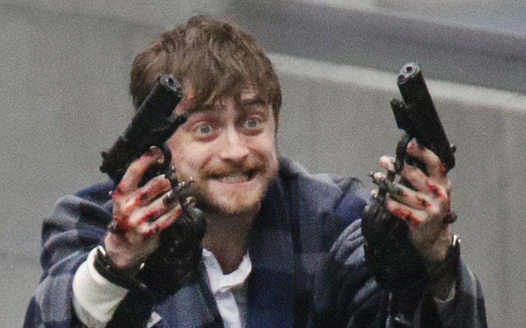 First official photo from Daniel Radcliffe’s Guns Akimbo