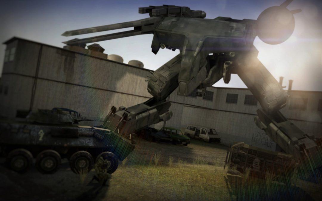 Metal Gear comes to life at a Russian weapons showcase