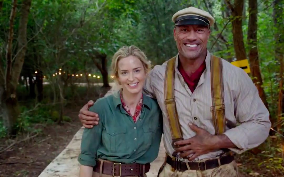 Dwayne Johnson and Emily Blunt tease Jungle Cruise