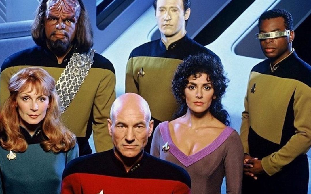 Star Trek The Next Generation cast reunite in new pic The Dark Carnival