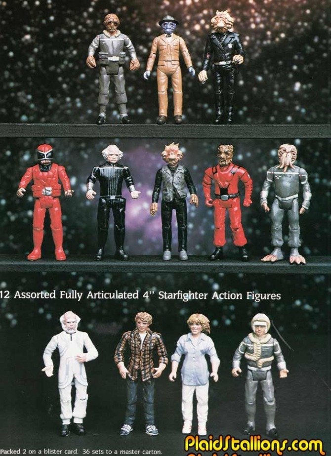 The Last Starfighter's lost action figures have been found
