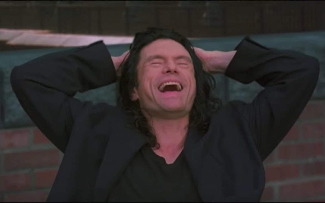 Tommy Wiseau spectacularly recreates Dark Knight Joker scene
