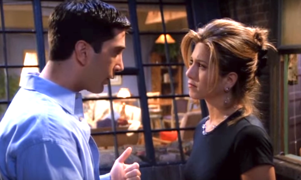 Ross and Rachel weren’t supposed to break up