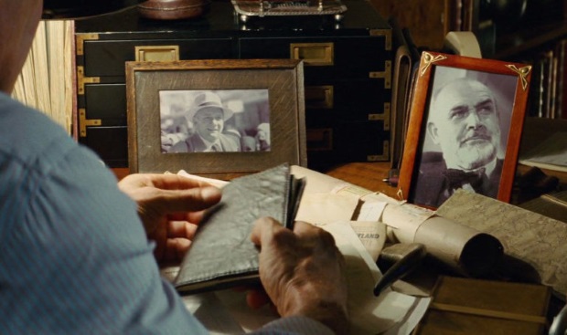 When movie sequels use photos of the original's stars