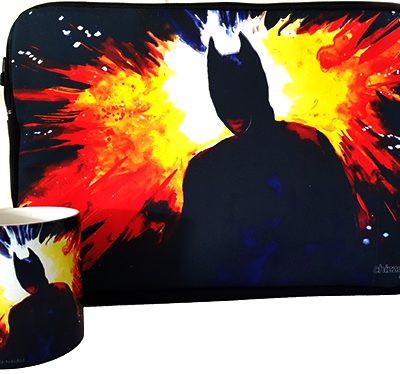 15" Batman Laptop Sleeve and Mug