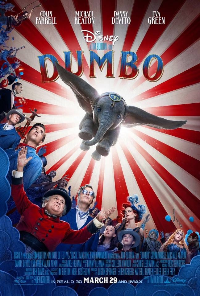 New trailer for Tim Burton’s Dumbo