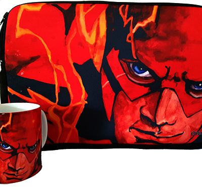 15" The Flash Laptop Sleeve and Mug