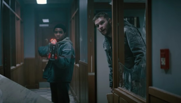 On the set of upcoming indie Sci-Fi drama Kin