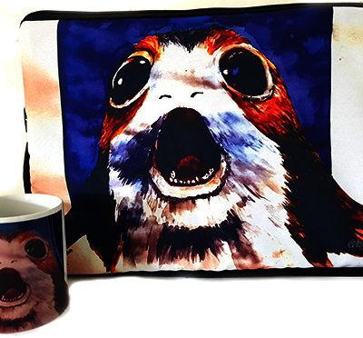 15" Porg Laptop Sleeve and Mug