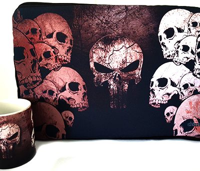 15" Punisher Laptop Sleeve and Mug
