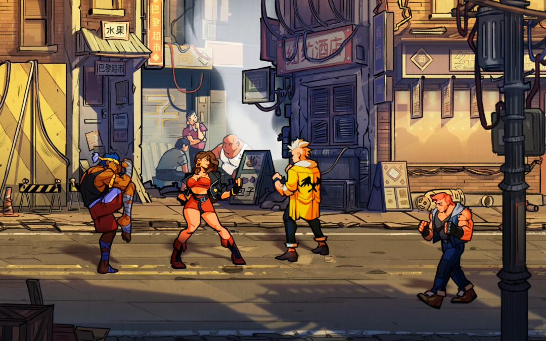 Streets Of Rage 4: gameplay trailer teases new visual style