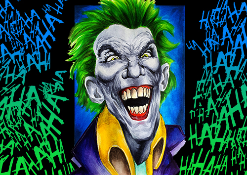 Large Joker Mouse Pad - The Dark Carnival