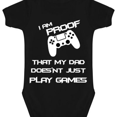 Gamer Dad Baby Grow
