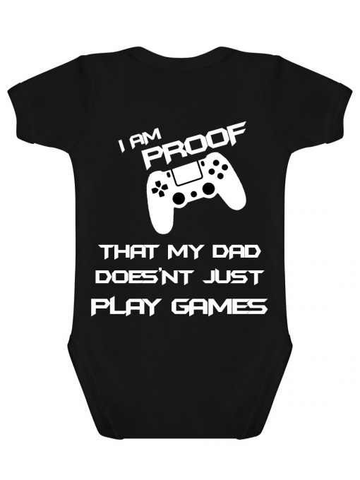 Gamer Dad Baby Grow