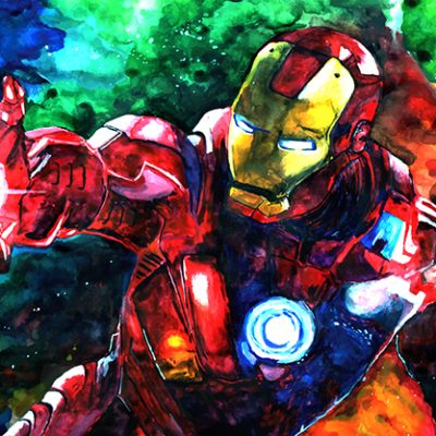 Small Iron Man Mouse Pad