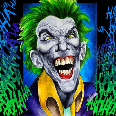 Small Joker 2 Mouse Pad