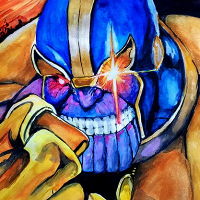 Small Thanos Mouse Pad