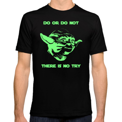 CD - Yoda Do or Do not Glow Shirt