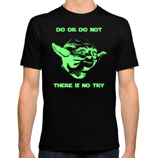 CD - Yoda Do or Do not Glow Shirt