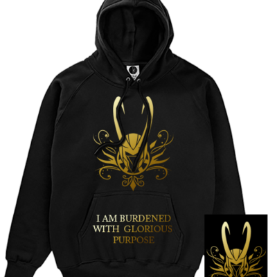 I Am Burdened With Glorious Purpose Hoodie