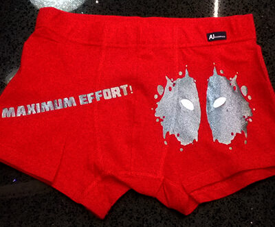 Deadpool Maximum Effort Cotton Trunks