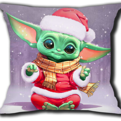 Christmas Grogu Cushion