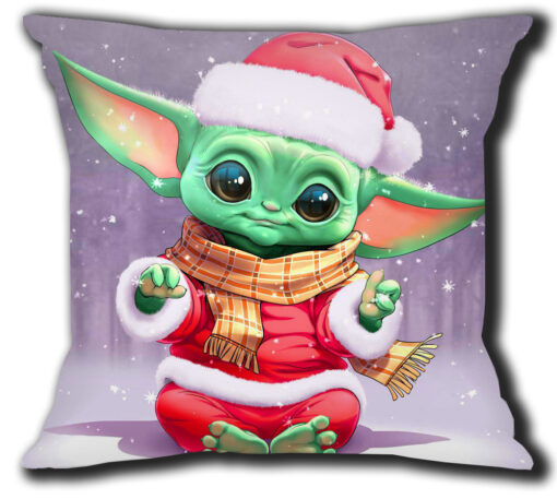 Christmas Grogu Cushion