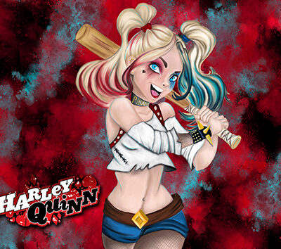 Large Harley Quinn Mouse Pad