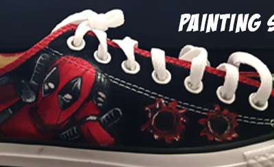 Painting shoes?