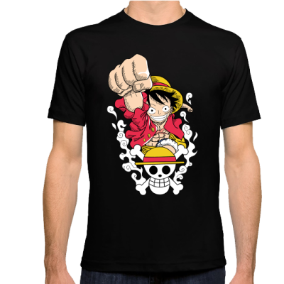 CD - One Piece Luffy Full Colour T-shirt 2