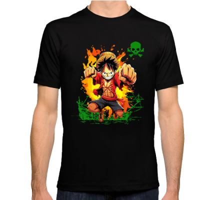CD - One Piece Luffy Full Colour T-Shirt