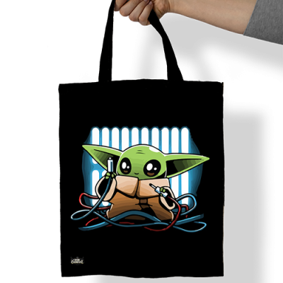 Grogu Cables Tote Bag
